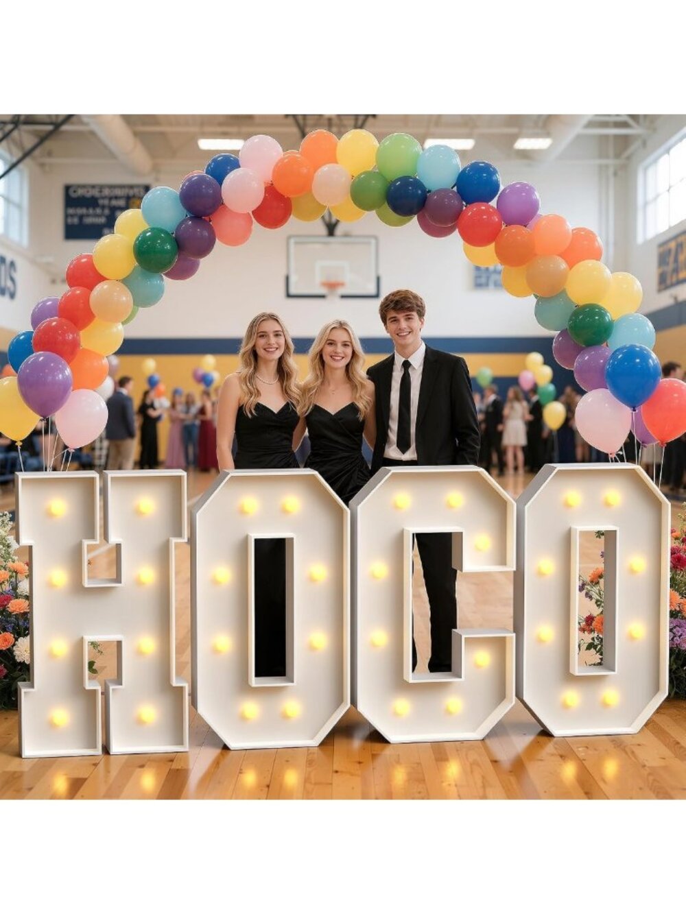 2026 Homecoming Decorations - Marquee Letters Sign for HOCO Party Decor